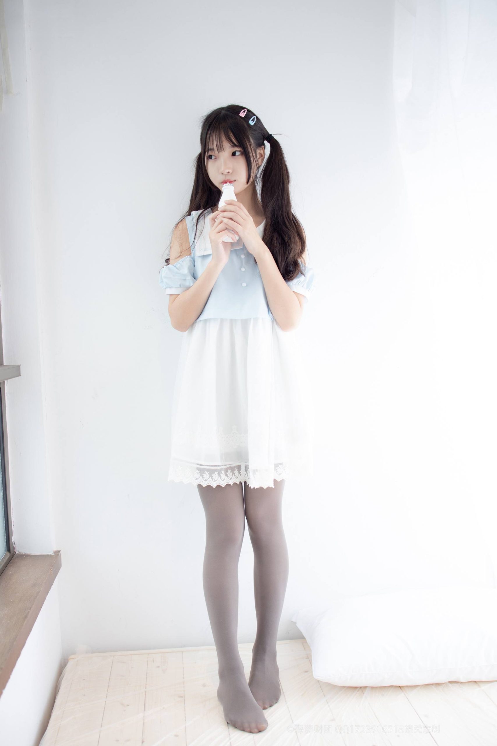 图片[6]-超级甜美的灰丝小姑娘【86P】20005-喵咪图库