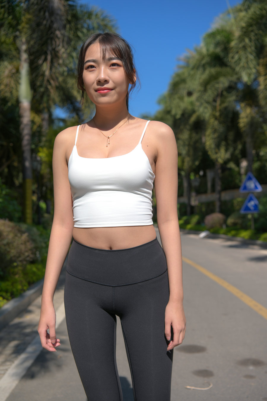 图片[1]-黑色瑜伽裤女孩 J0904 474P11V-15.7GB-喵咪图库