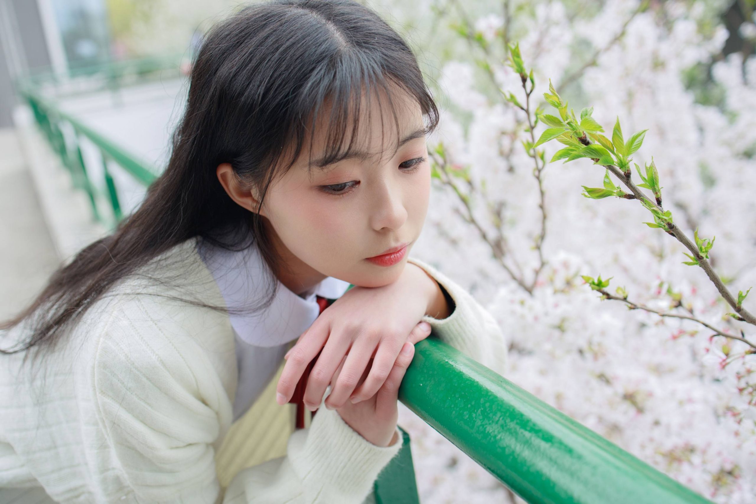 图片[6]-甜美可人的白丝姑娘【127P】20011-喵咪图库