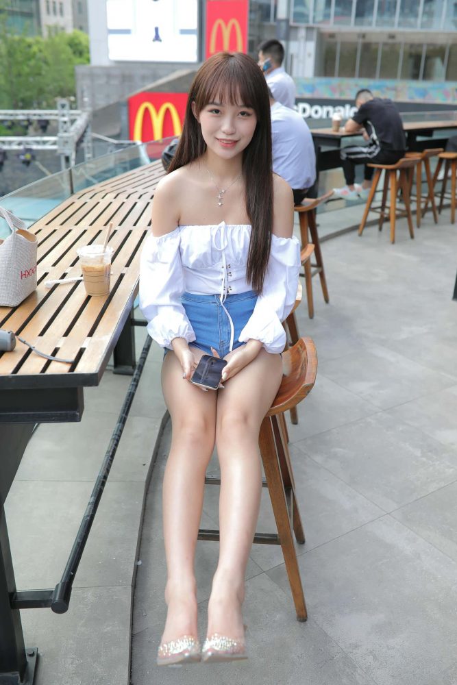 清新可爱的热裤女孩【419P】J2175-喵咪图库