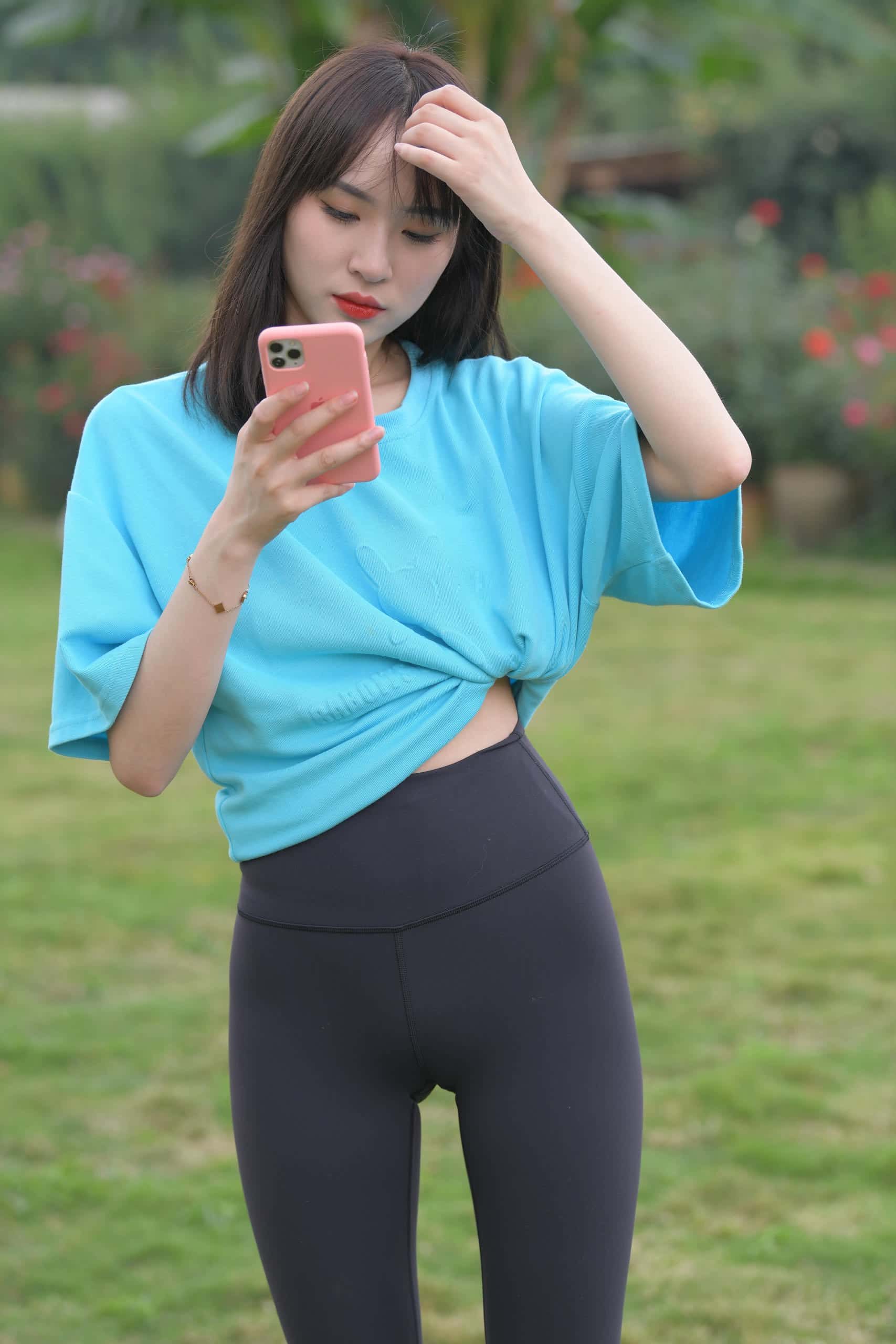 图片[1]-乖乖女瑜伽裤女孩【538P】J2224-喵咪图库