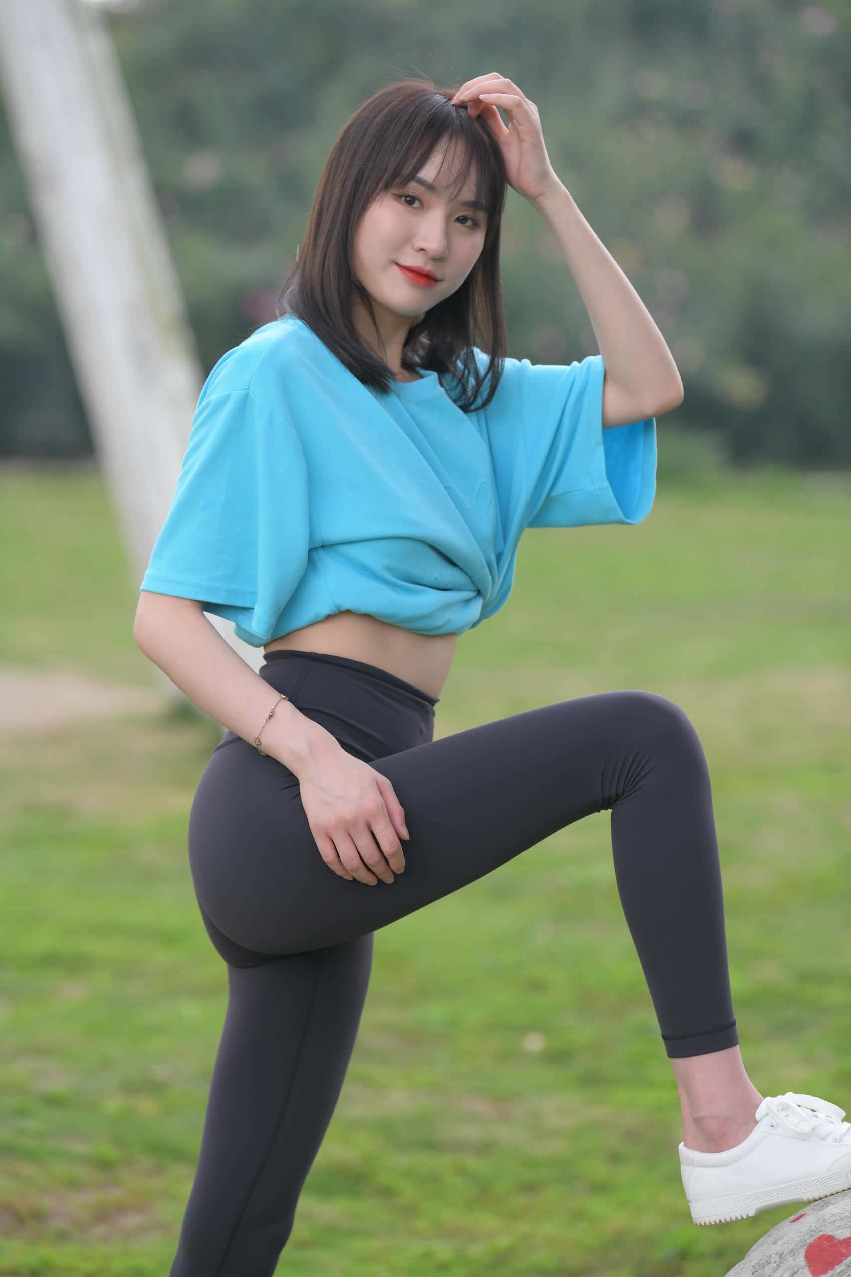 图片[3]-乖乖女瑜伽裤女孩【538P】J2224-喵咪图库