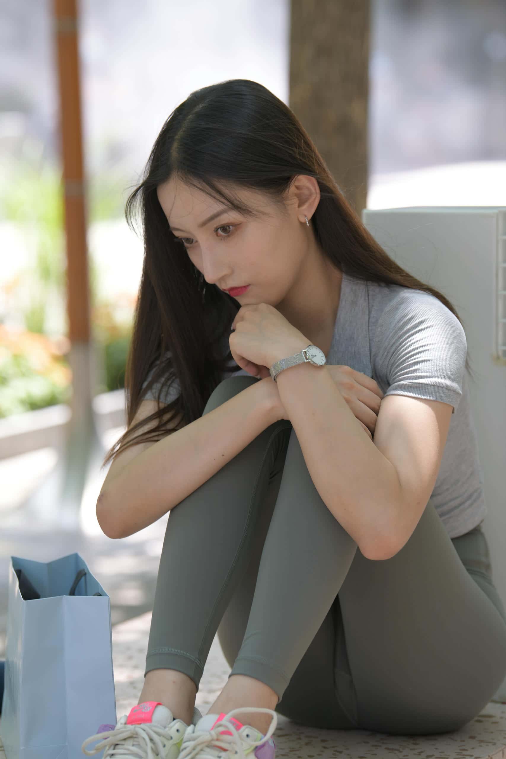 图片[2]-清纯瑜伽裤女孩【501P】J2192-喵咪图库