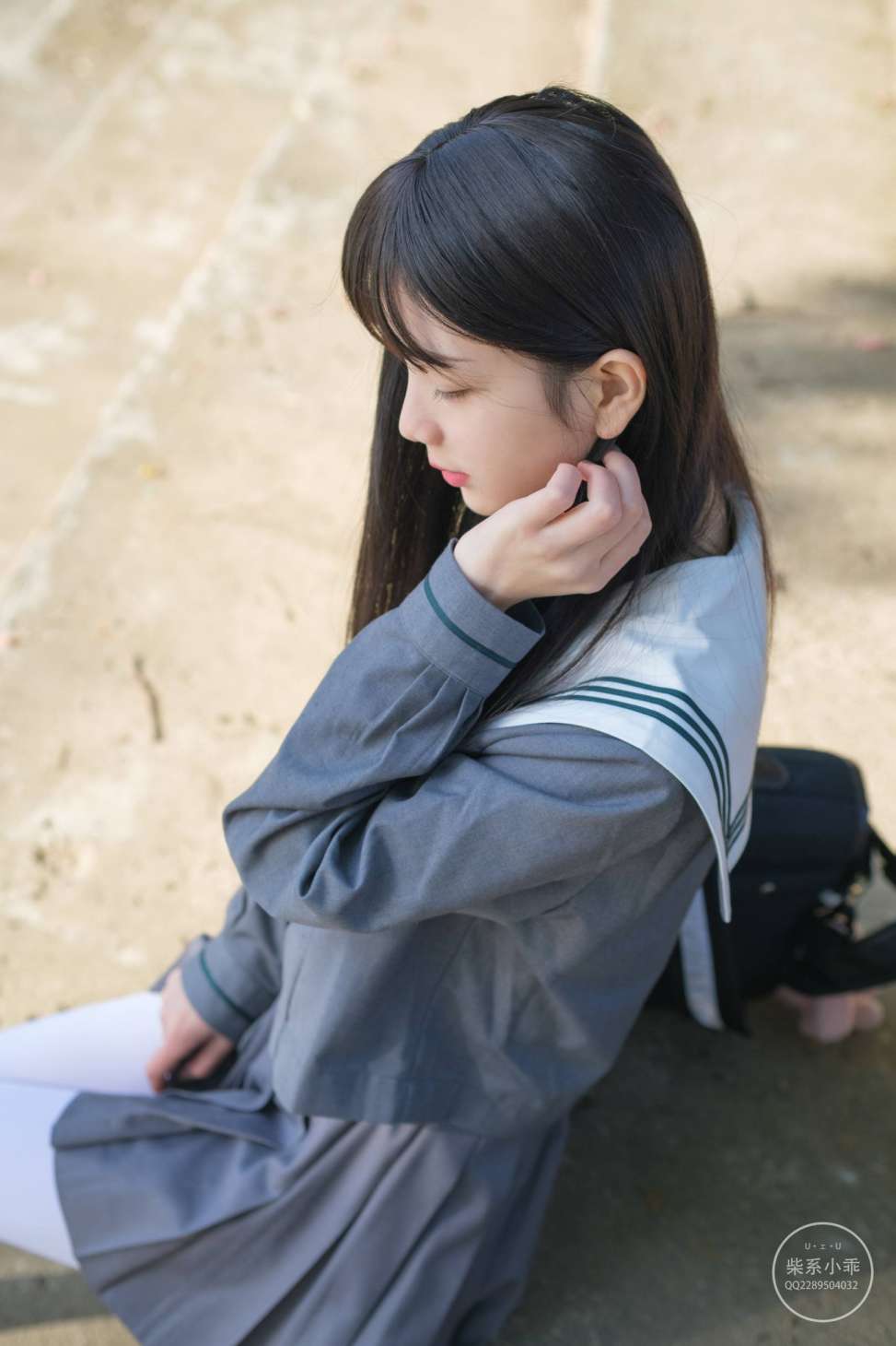 图片[3]-白丝清纯少女真的太可爱了【60P】20001-喵咪图库