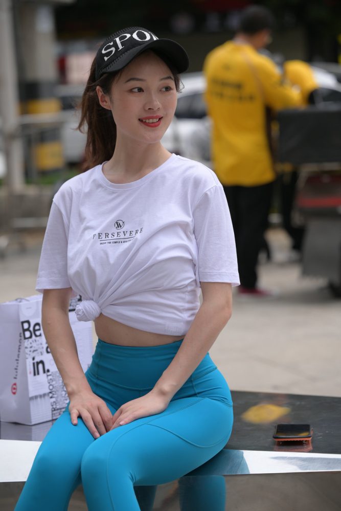 图片[2]-蓝色瑜伽裤阳光女孩J2095 611P1V-21.8GB-喵咪图库