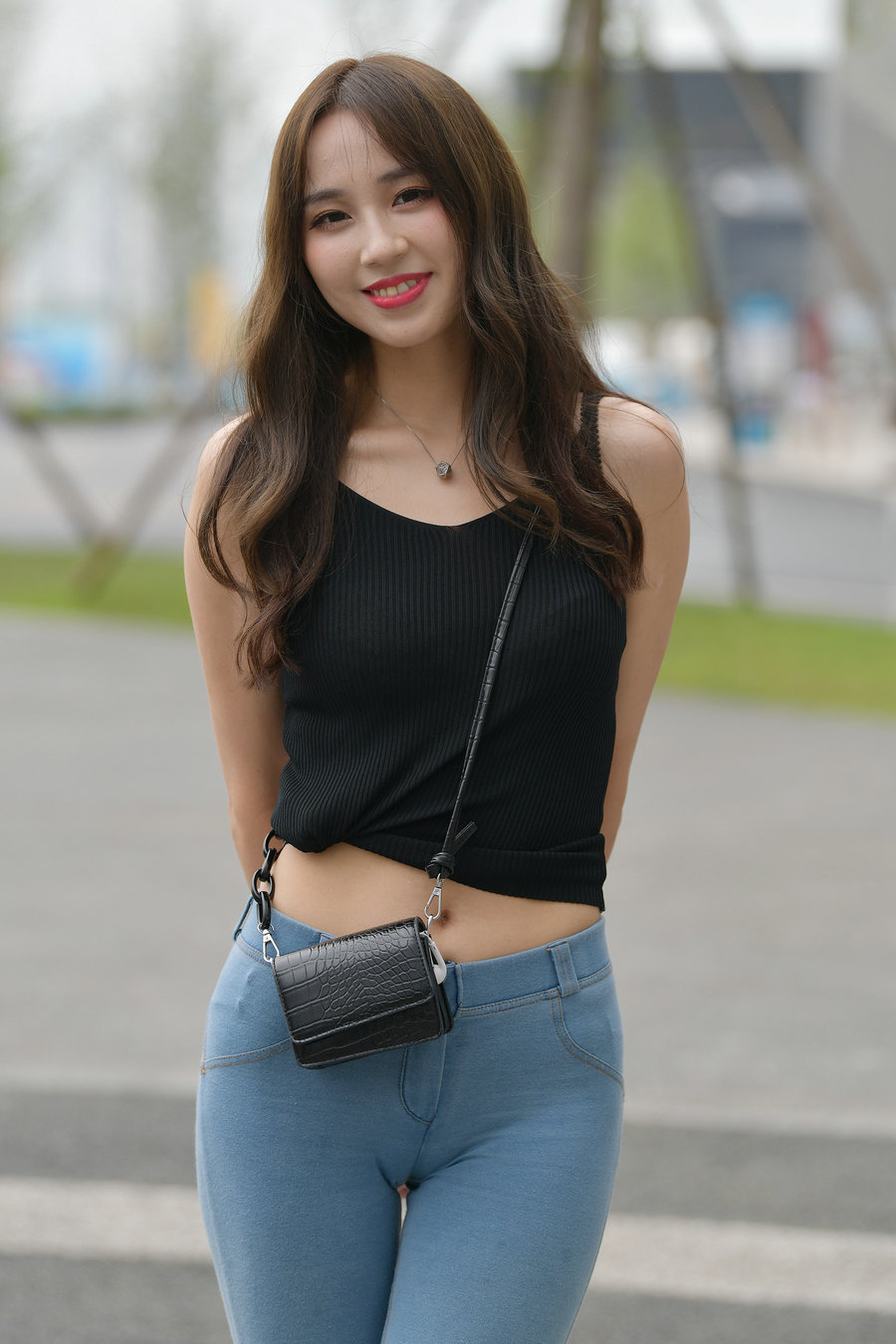 图片[1]-紧身牛仔裤女孩J3808 276P-3.31GB-喵咪图库