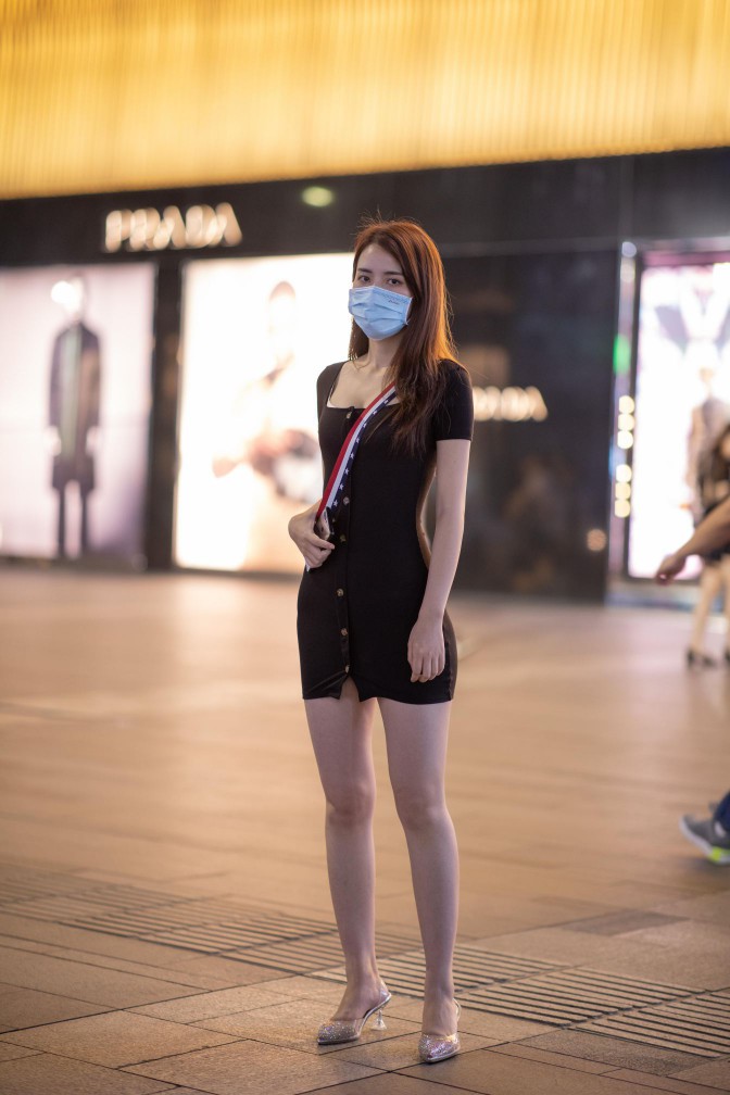 图片[4]-逛商场的黑色包臀裙美丽女孩【385P】00050-喵咪图库