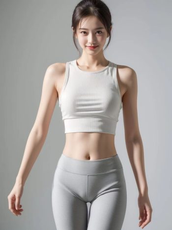 图片[4]-AI瑜伽裤清纯妹子系列图-喵咪图库