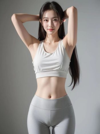 图片[3]-AI瑜伽裤清纯妹子系列图-喵咪图库