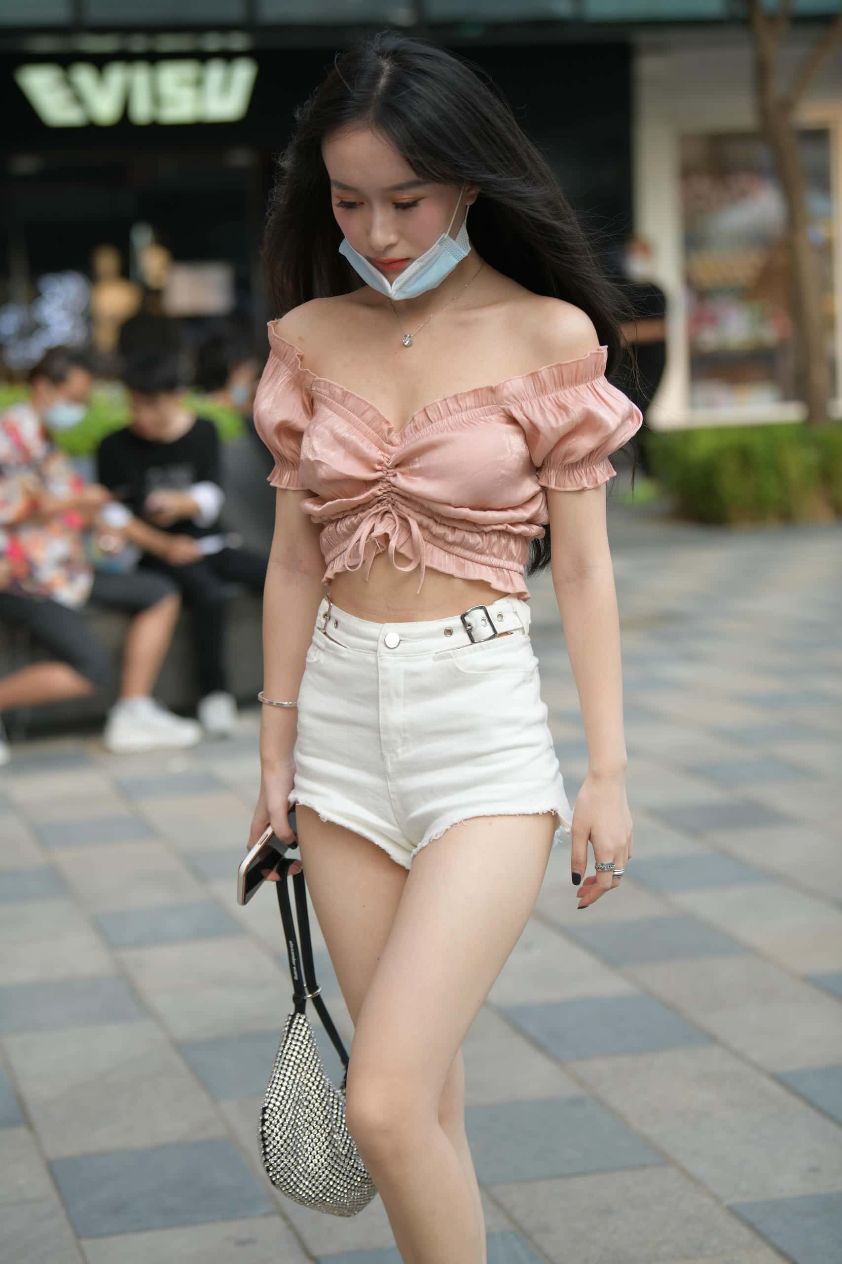 图片[4]-清纯动人粉白搭配【100P】J7926-喵咪图库