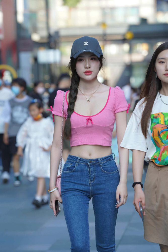 漂亮牛仔裤小姐姐【121P】J3127-喵咪图库