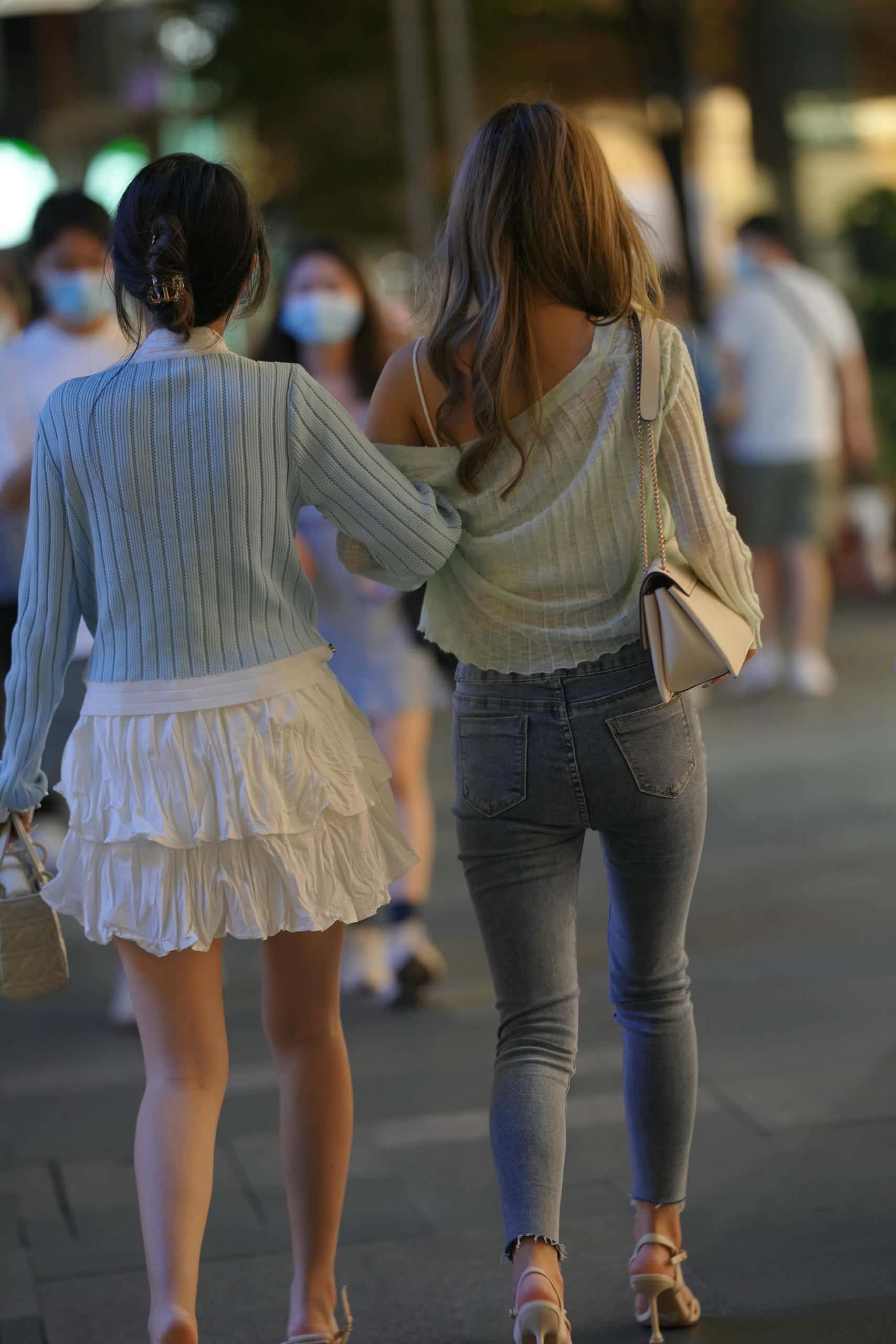 图片[3]-牛仔热裤女孩【114P】J4541-喵咪图库