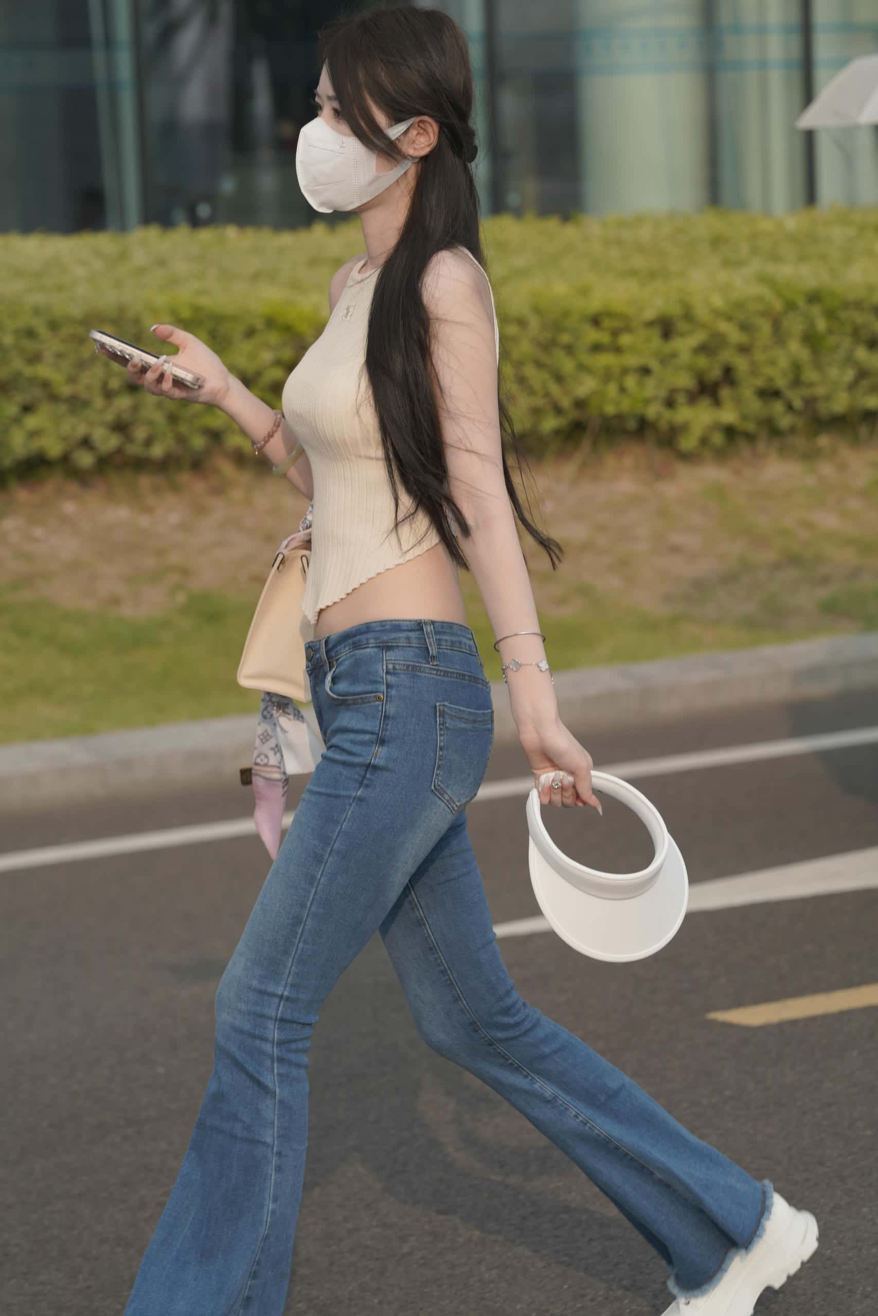 图片[3]-清纯喇叭牛仔裤女孩 【79P】J3591-喵咪图库