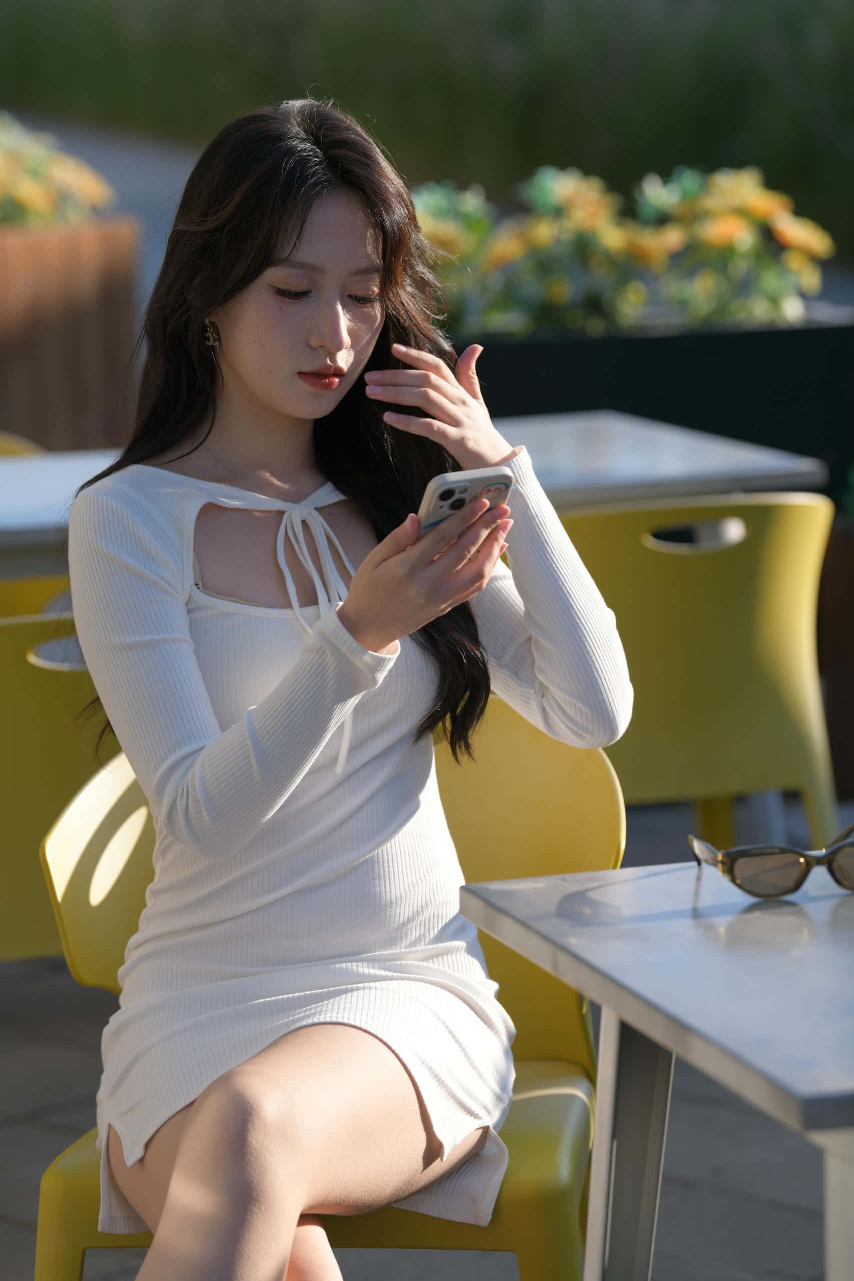 图片[3]-好仙的白裙姑娘【637P】J8290-喵咪图库