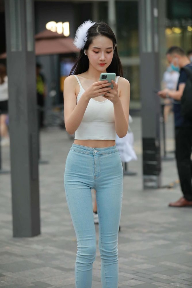 非常漂亮的牛仔裤女孩【98P】J2144-喵咪图库