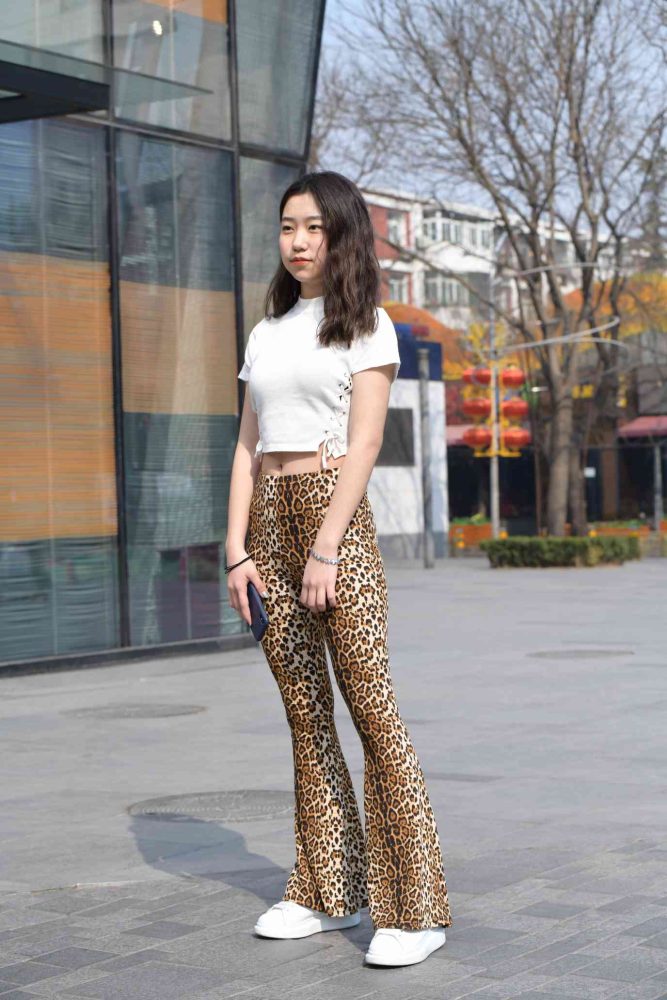 豹纹紧身裤小姑娘【339P】04026-喵咪图库