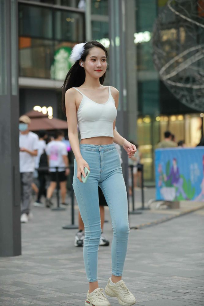 非常漂亮的牛仔裤女孩【98P】J2144-喵咪图库