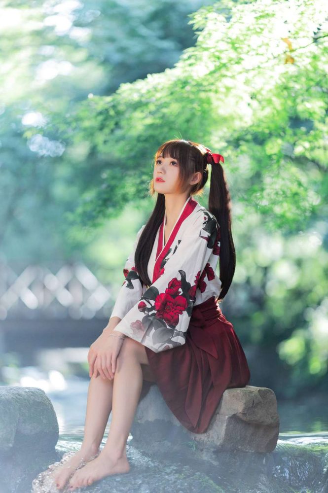 【免费】穿汉服的双马尾女孩【35P】20025-喵咪图库